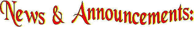 News and Announcements